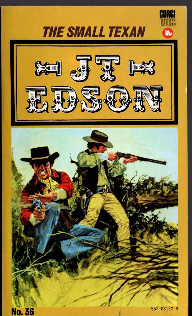 J.T. Edson  THE SMALL TEXAN front book cover image