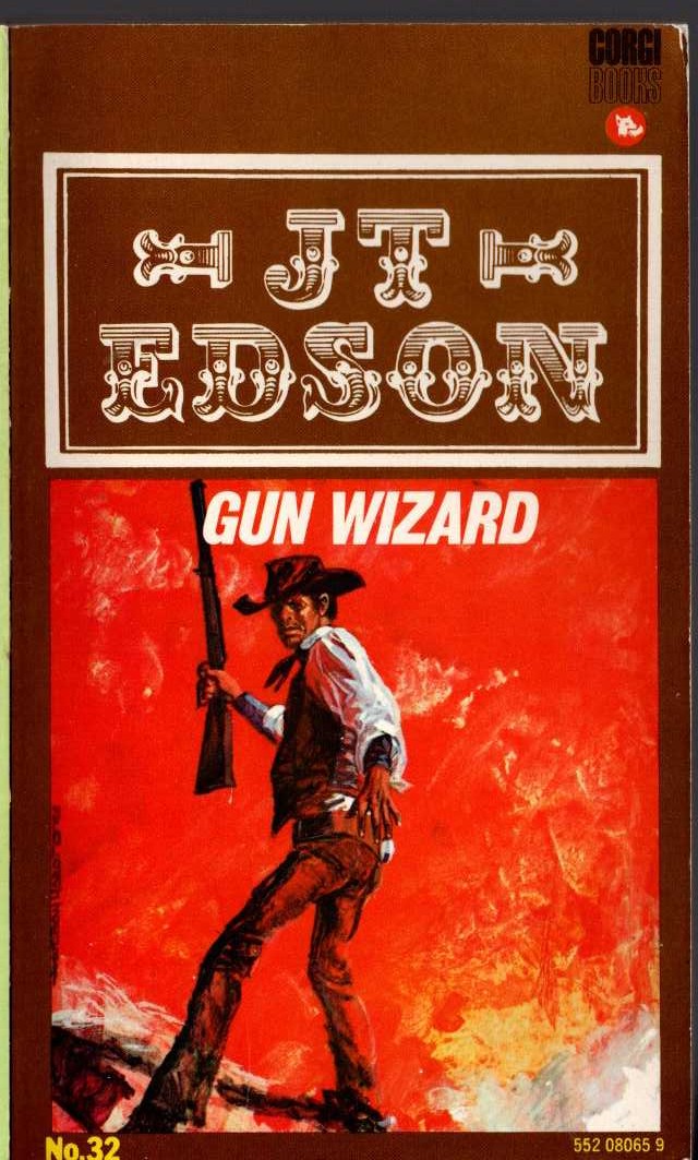 J.T. Edson  GUN WIZARD front book cover image