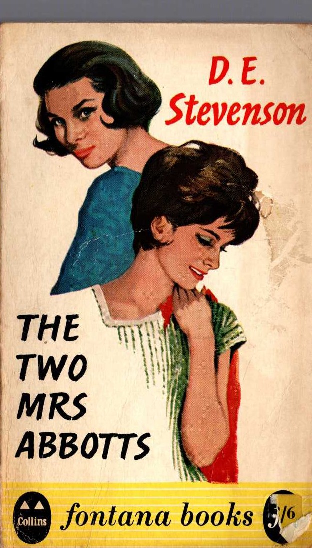 D.E. Stevenson  THE TWO MRS ABBOTTS front book cover image