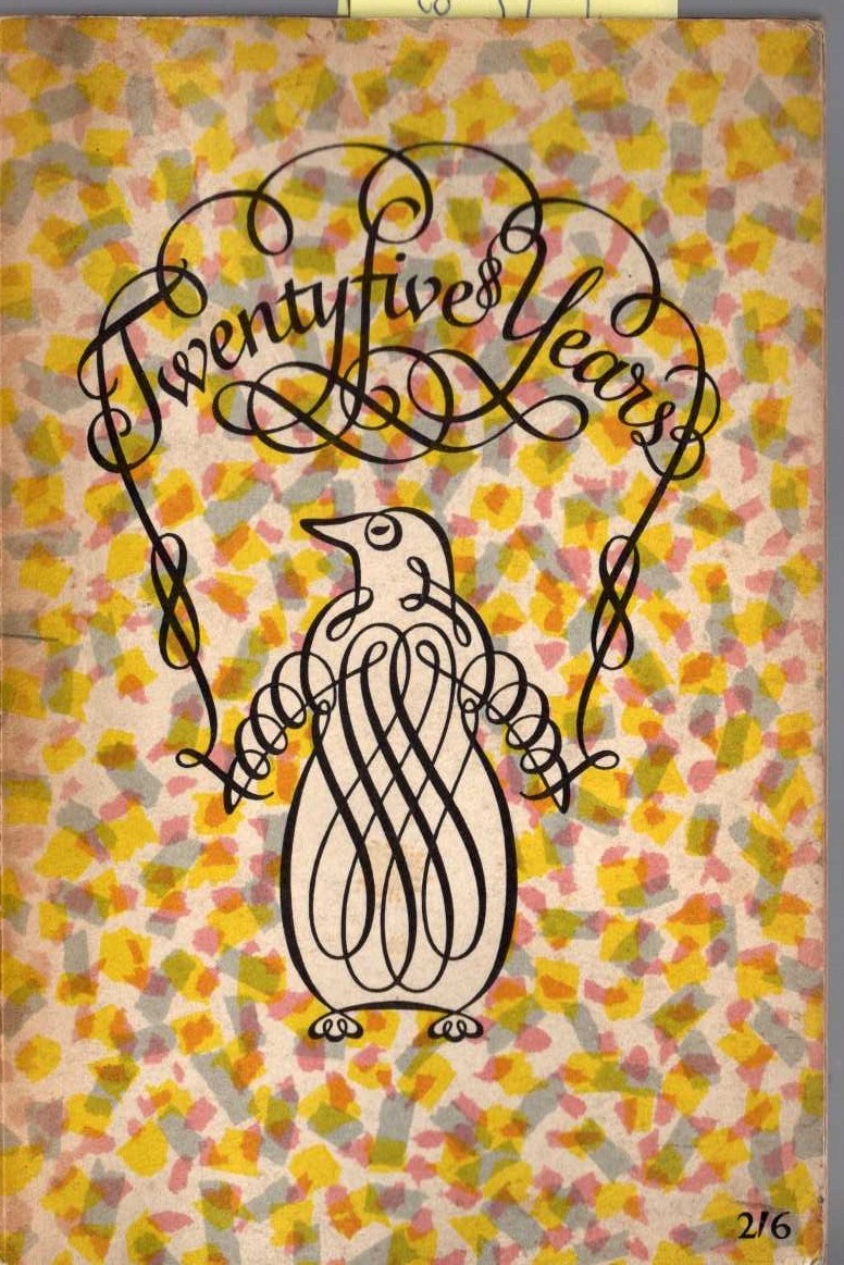 Penguin   TWENTY FIVE YEARS: PENGUINS PROGRESS 1935-1960 front book cover image