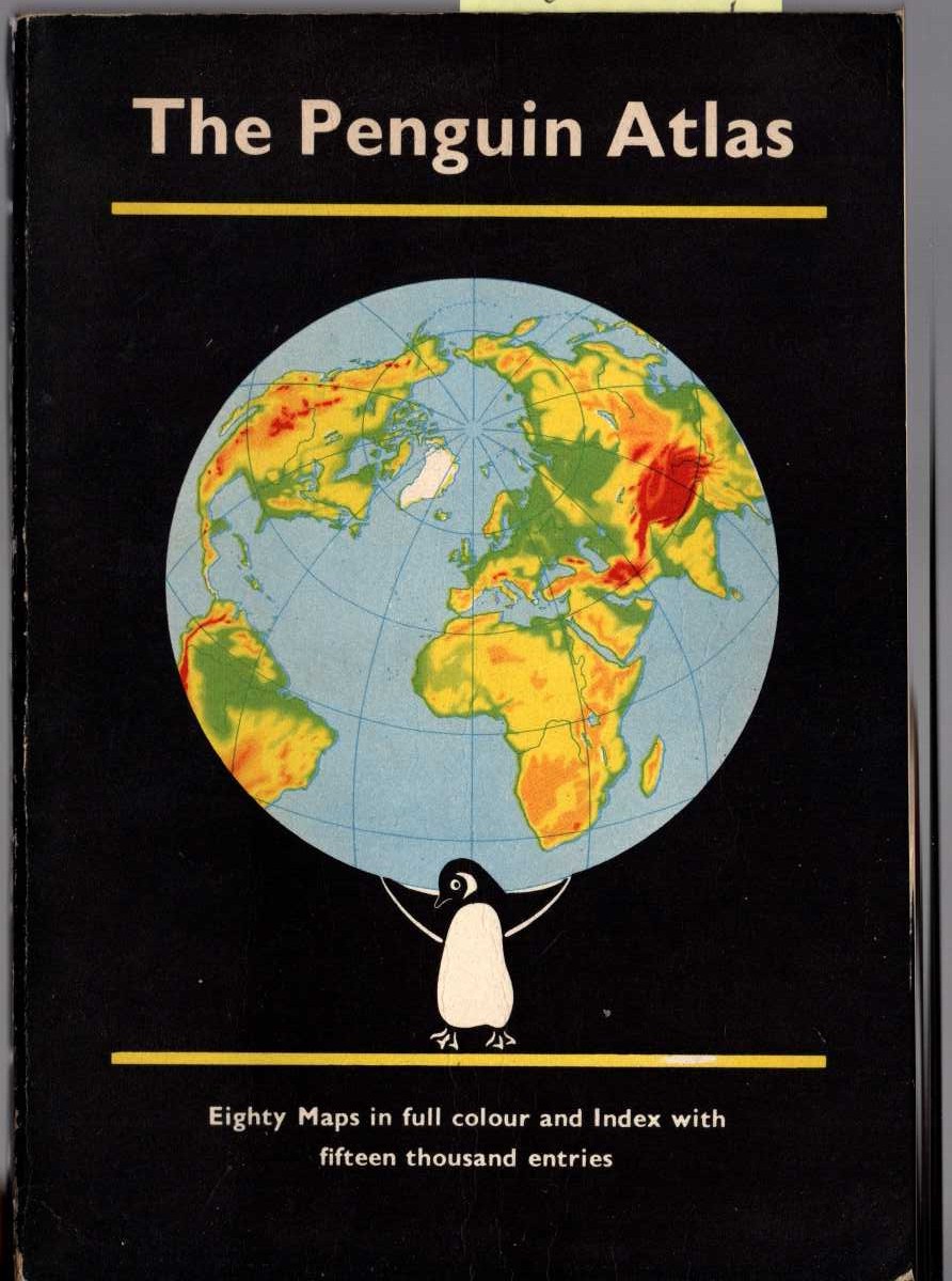 J.S Keates (edits) THE PENGUIN ATLAS front book cover image