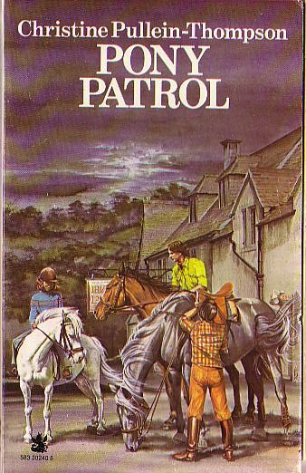 Christine Pullein-Thompson  PONY PATROL front book cover image