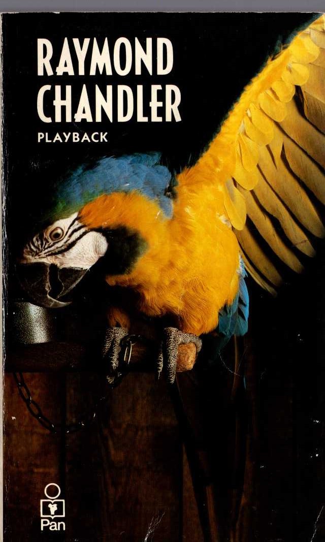 Raymond Chandler  PLAYBACK front book cover image