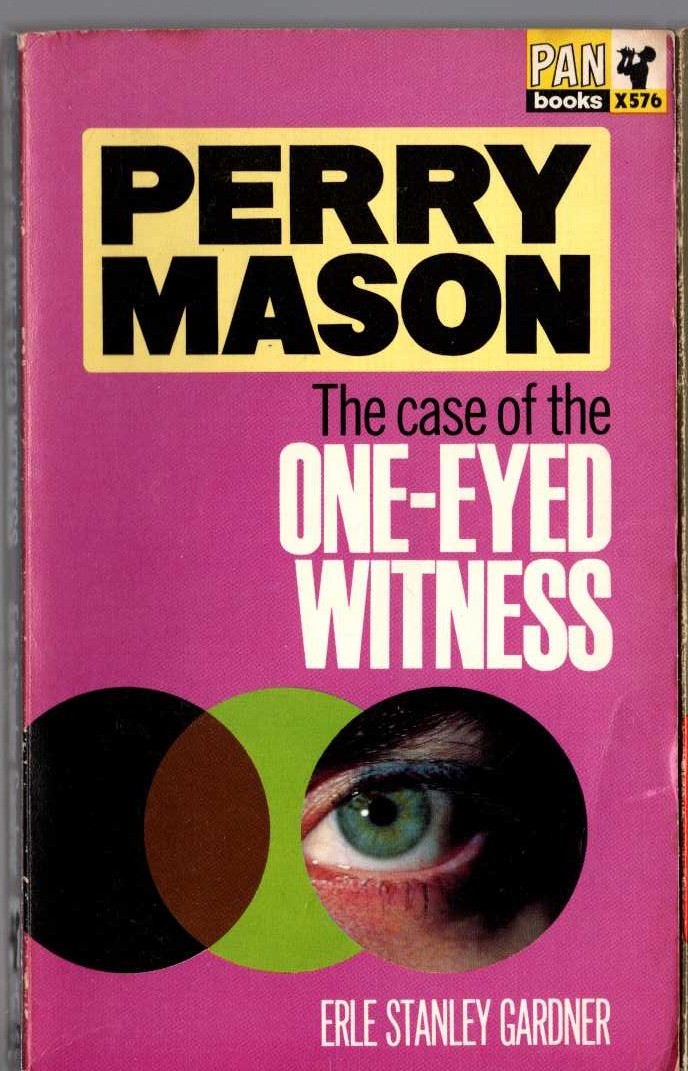 Erle Stanley Gardner  THE CASE OF THE ONE-EYED WITNESS front book cover image
