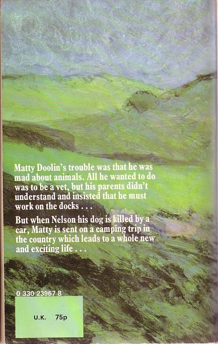 Catherine Cookson  MATTY DOOLIN (Juvenile) magnified rear book cover image