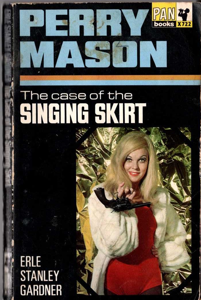 Erle Stanley Gardner  THE CASE OF THE SINGING SKIRT front book cover image
