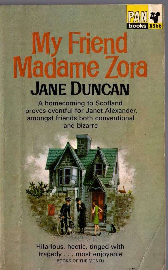Jane Duncan  MY FRIEND MADAME ZORA front book cover image