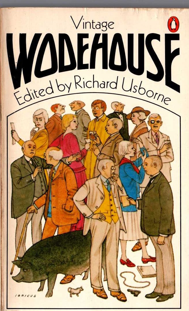 P.G. Wodehouse  VINTAGE WODEHOUSE front book cover image