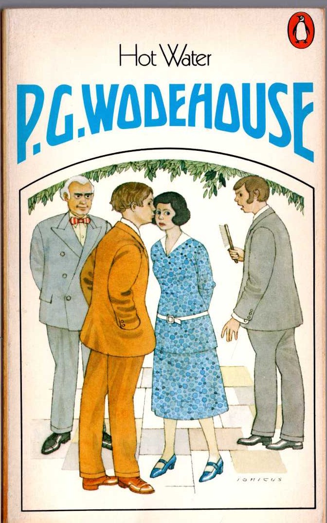 P.G. Wodehouse  HOT WATER front book cover image