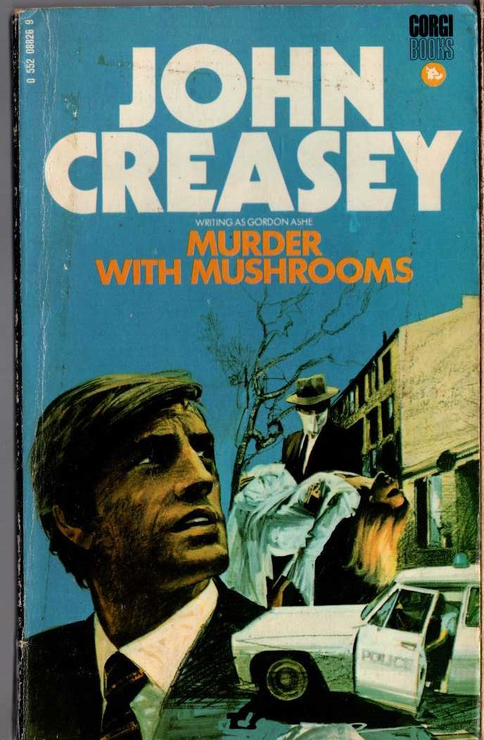 Gordon Ashe  MURDER WITH MUSHROOMS front book cover image