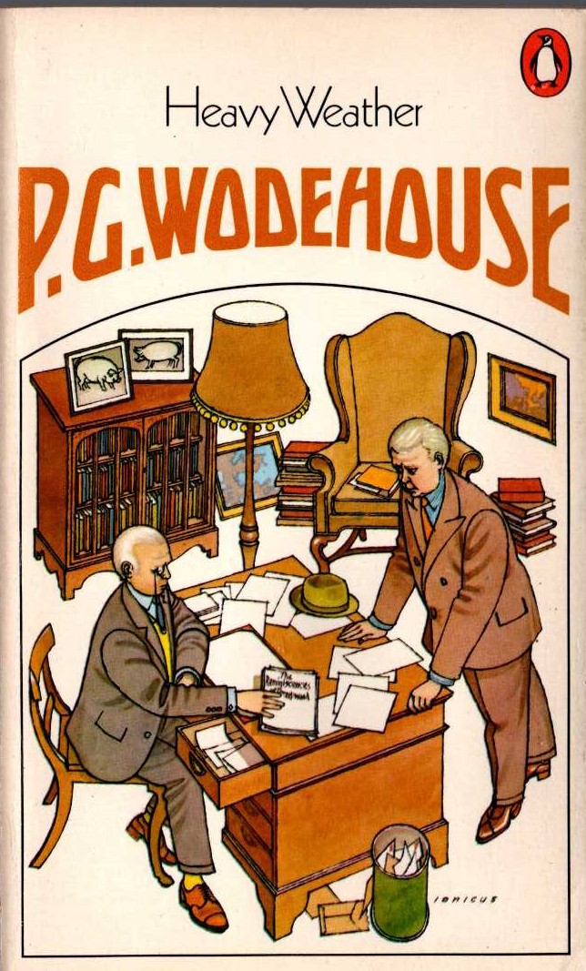 P.G. Wodehouse  HEAVY WEATHER front book cover image