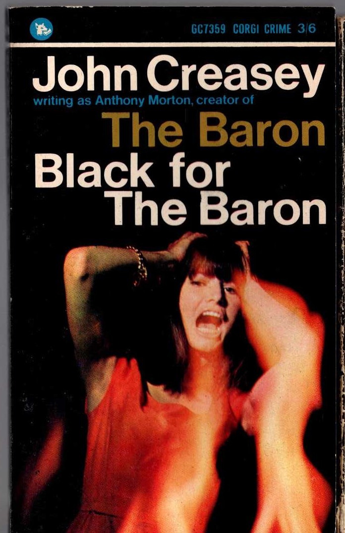 Anthony Morton  BLACK FOR THE BARON front book cover image