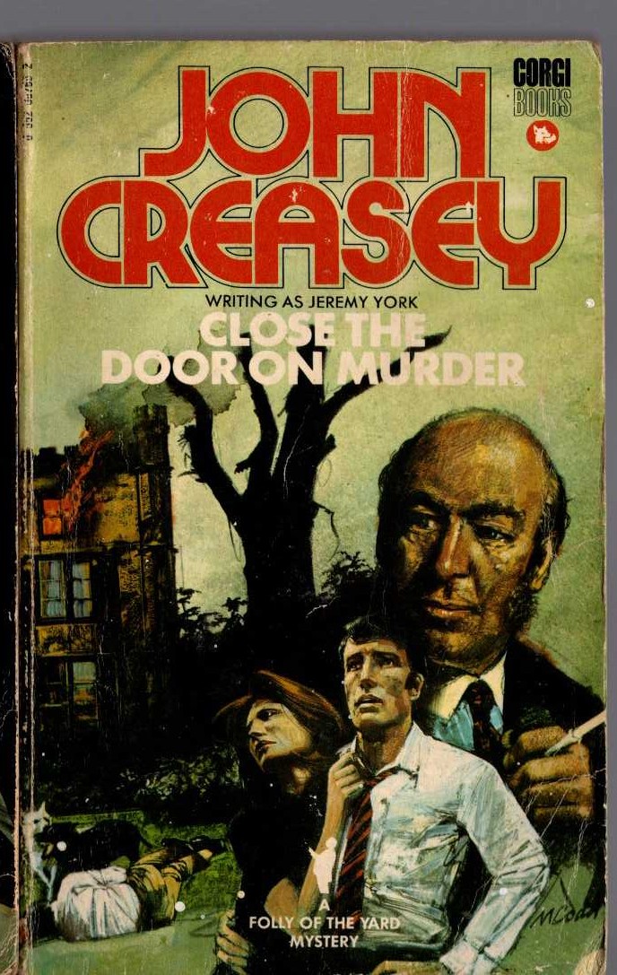 Jeremy York  CLOSE THE DOOR ON MURDER front book cover image