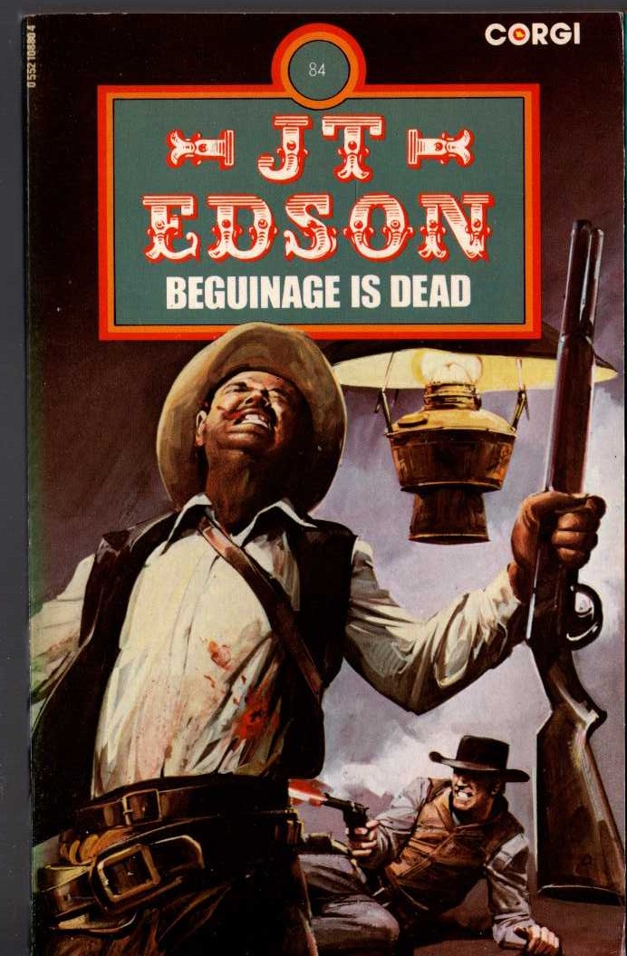 J.T. Edson  BEGUINAGE IS DEAD front book cover image