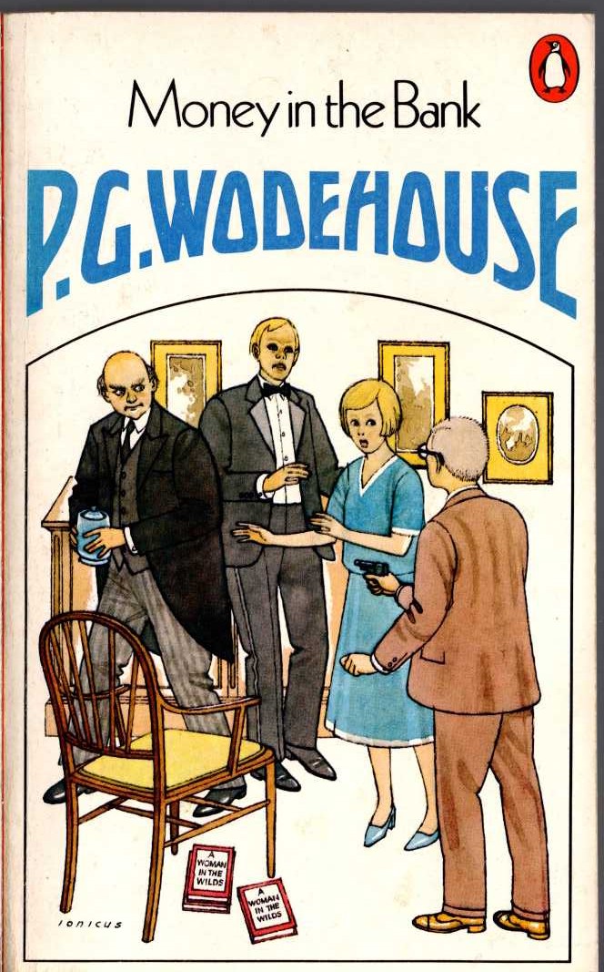 P.G. Wodehouse  MONEY IN THE BANK front book cover image