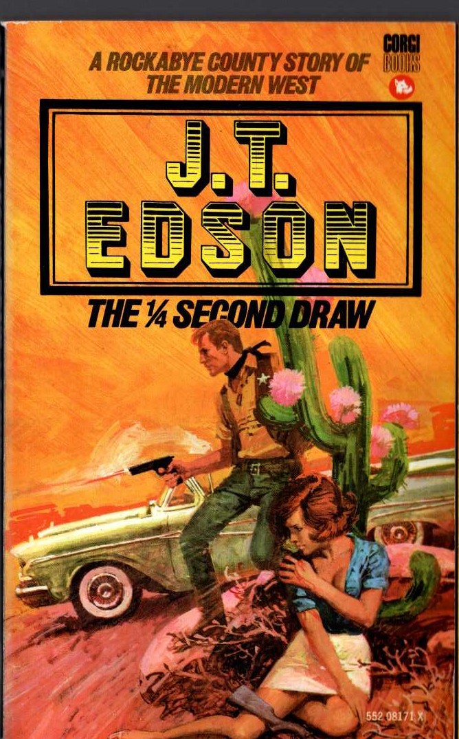 J.T. Edson  THE 1/4 SECOND DRAW front book cover image