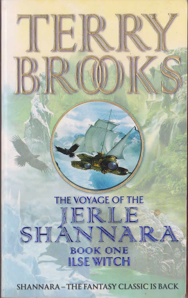 Terry Brooks  THE VOYAGE OF THE JERLE SHANNARA: Book One - ILSE WITCH front book cover image