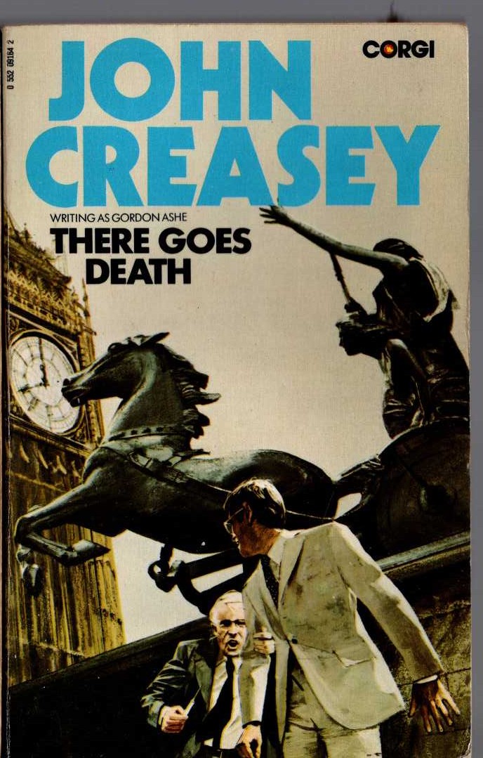 Gordon Ashe  THERE GOES DEATH front book cover image
