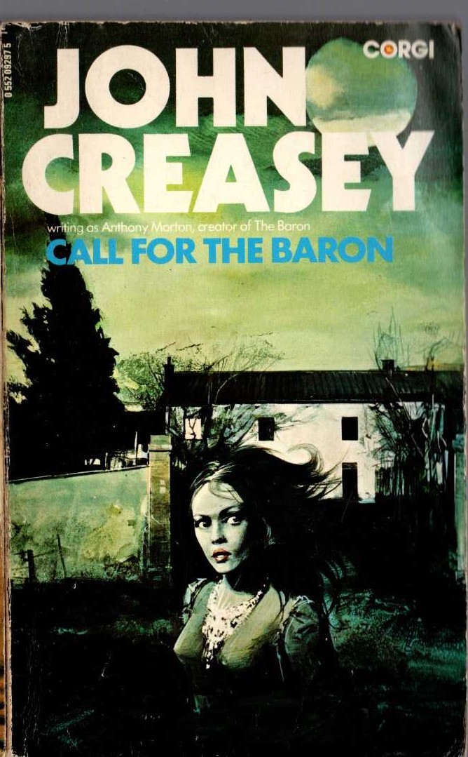 Anthony Morton  CALL FOR THE BARON front book cover image