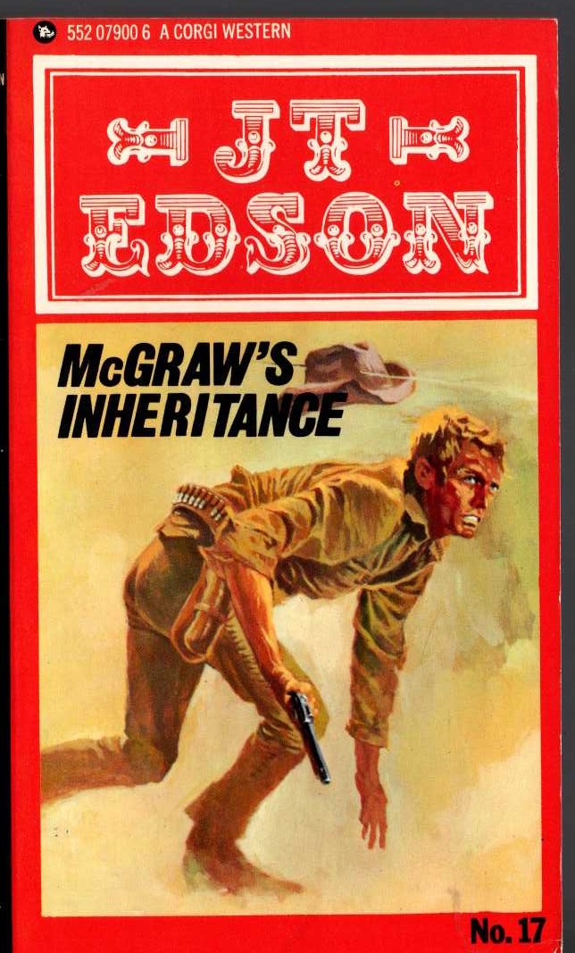 J.T. Edson  McGRAW'S INHERITANCE front book cover image