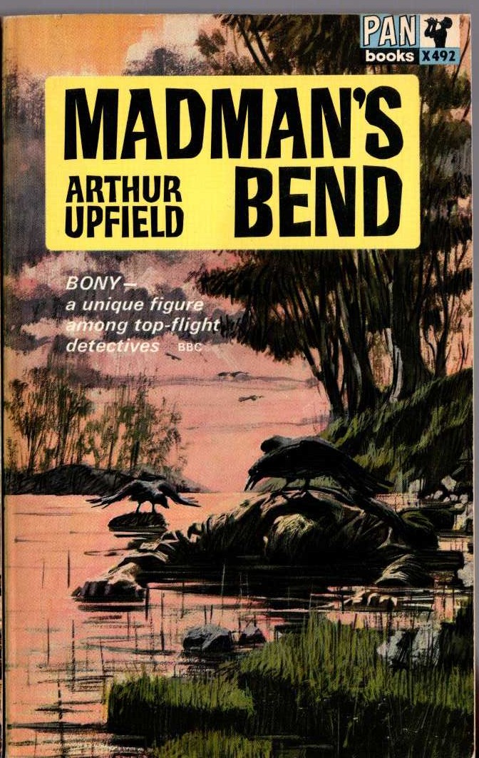 Arthur Upfield  MADMAN'S BEND front book cover image