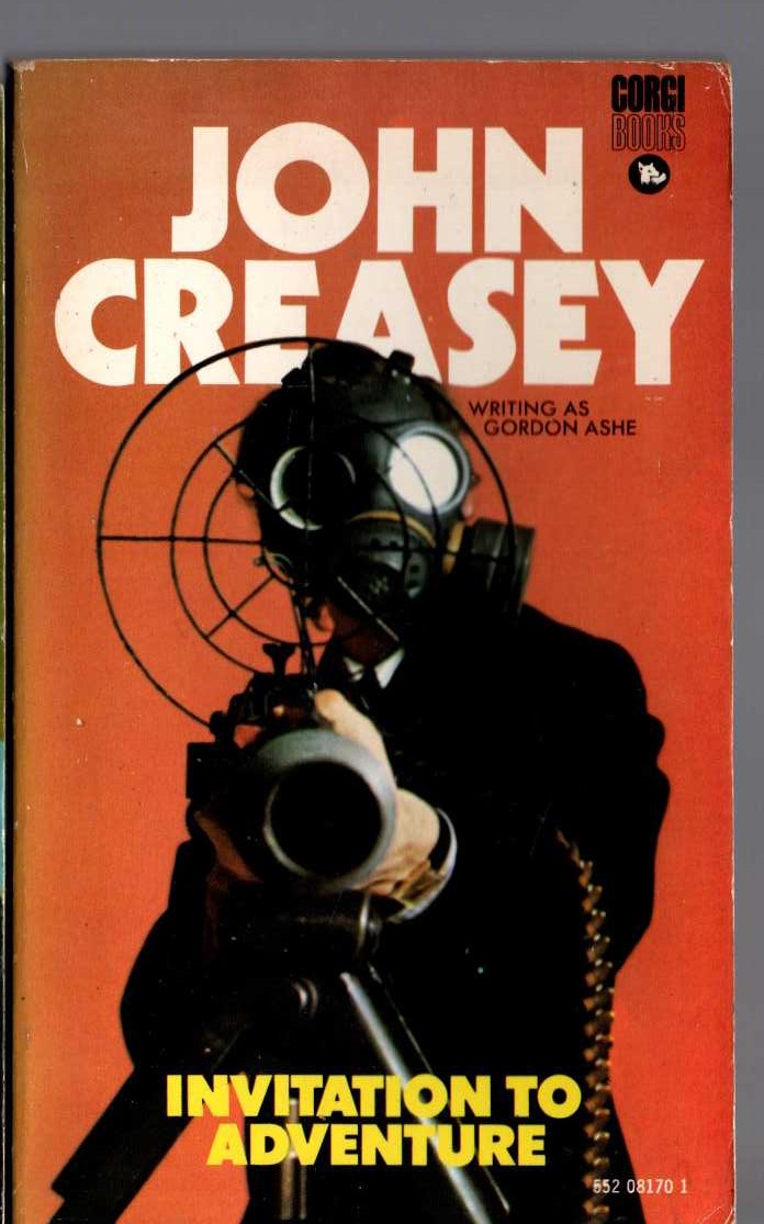 Gordon Ashe  INVITATION TO ADVENTURE front book cover image