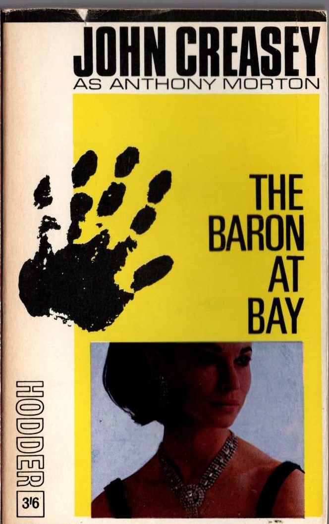 Anthony Morton  THE BARON AT BAY front book cover image