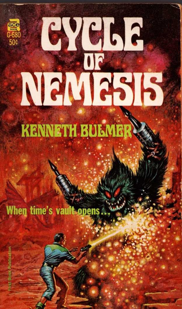 Kenneth Bulmer  CYCLE OF NEMESIS front book cover image