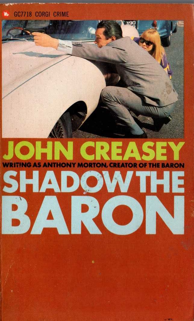 Anthony Morton  SHADOW THE BARON front book cover image