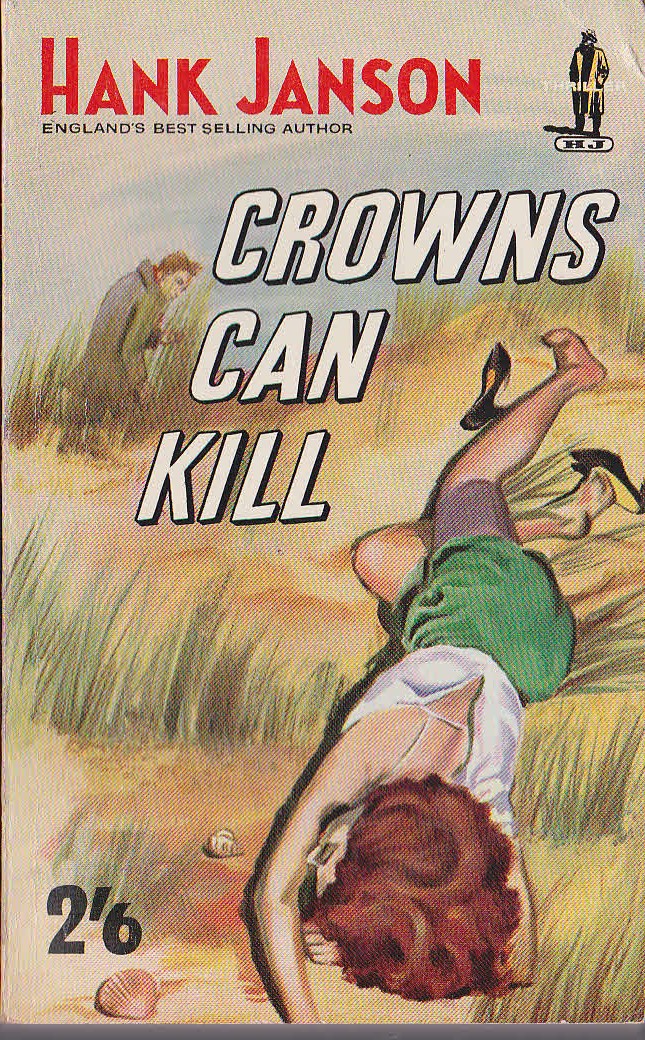 Hank Janson  CROWNS CAN KILL front book cover image