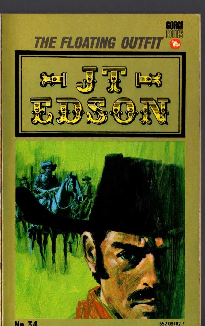 J.T. Edson  THE FLOATING OUTFIT front book cover image
