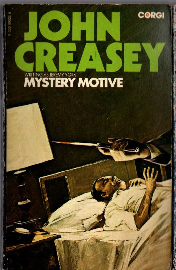 Jeremy York  MYSTERY MOTIVE front book cover image