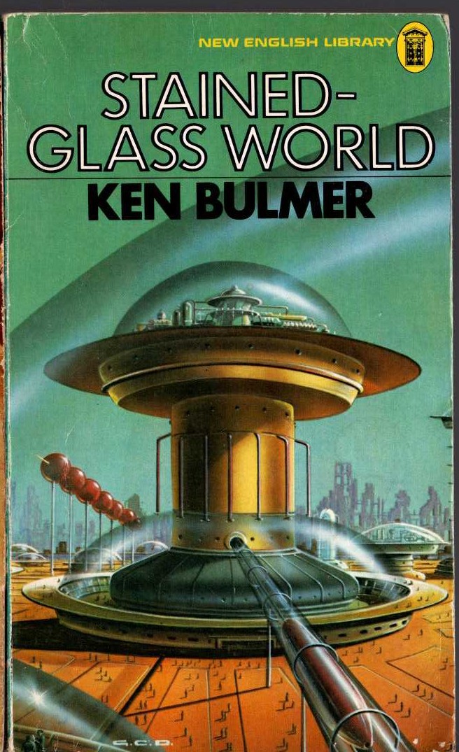 Kenneth Bulmer  STAINED-GLASS WORLD front book cover image