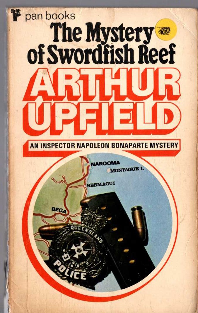 Arthur Upfield  THE MYSTERY OF SWORDFISH REEF front book cover image