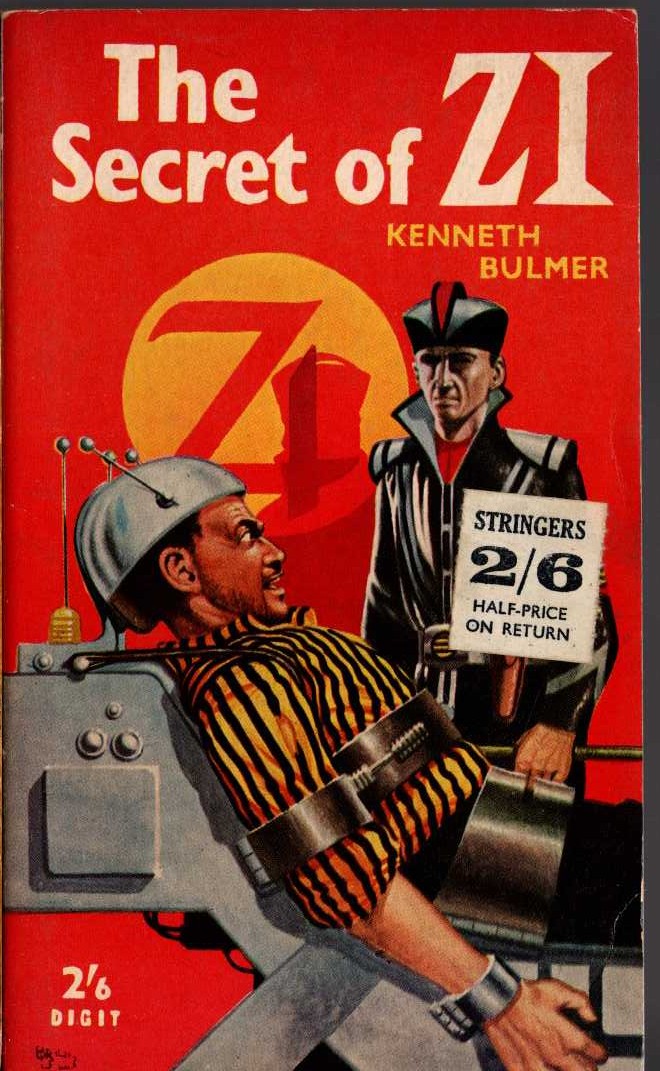 Kenneth Bulmer  THE SECRET OF ZI front book cover image