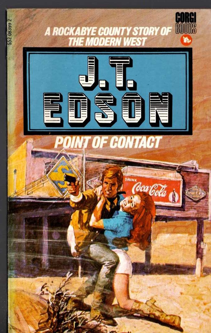 J.T. Edson  POINT OF CONTACT front book cover image