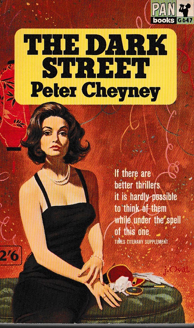 Peter Cheyney  THE DARK STREET front book cover image