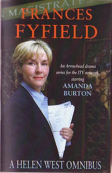 Frances Fyfield  A HELEN WEST OMNIBUS: DEEP SLEEP/ SHADOW PLAY/ A CLEAR CONSCIENCE (ITV: Amanda Burton) front book cover image