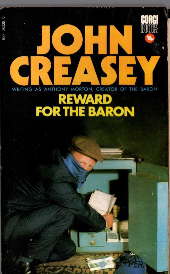 Anthony Morton  REWARD FOR THE BARON front book cover image