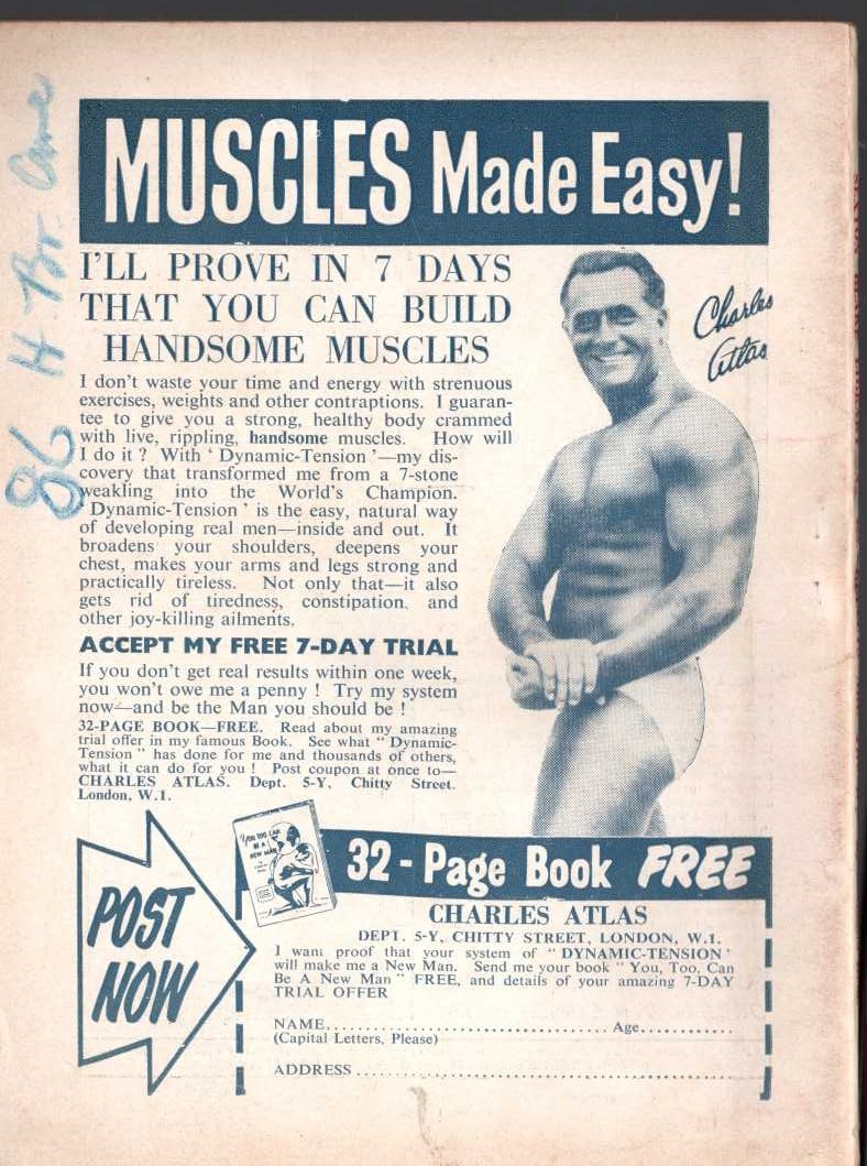 Desmond Reid  BULLETS ARE TRUMPS (Sexton Blake) magnified rear book cover image