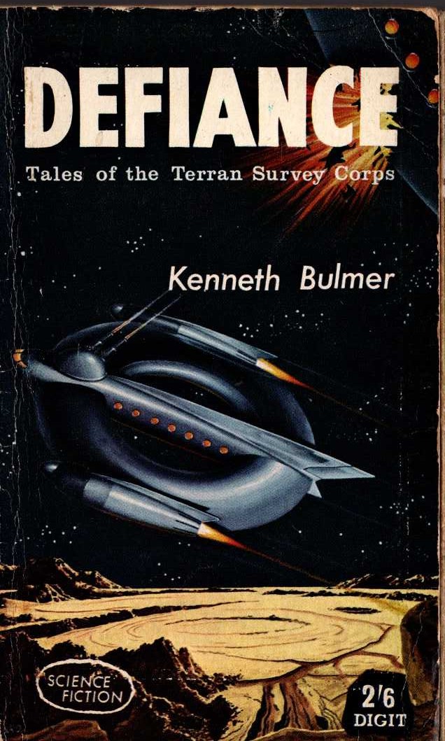 Kenneth Bulmer  DEFIANCE front book cover image