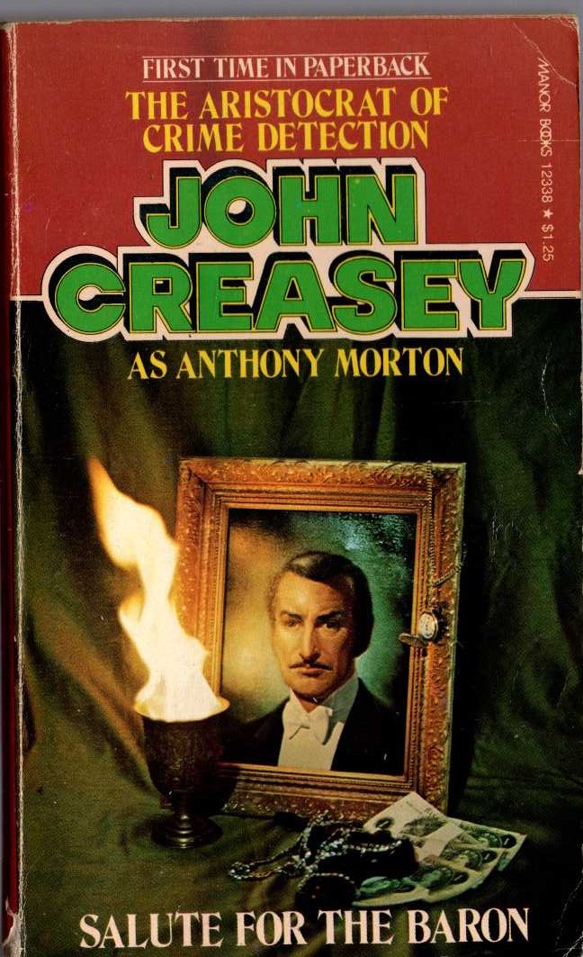 Anthony Morton  SALUTE FOR THE BARON front book cover image