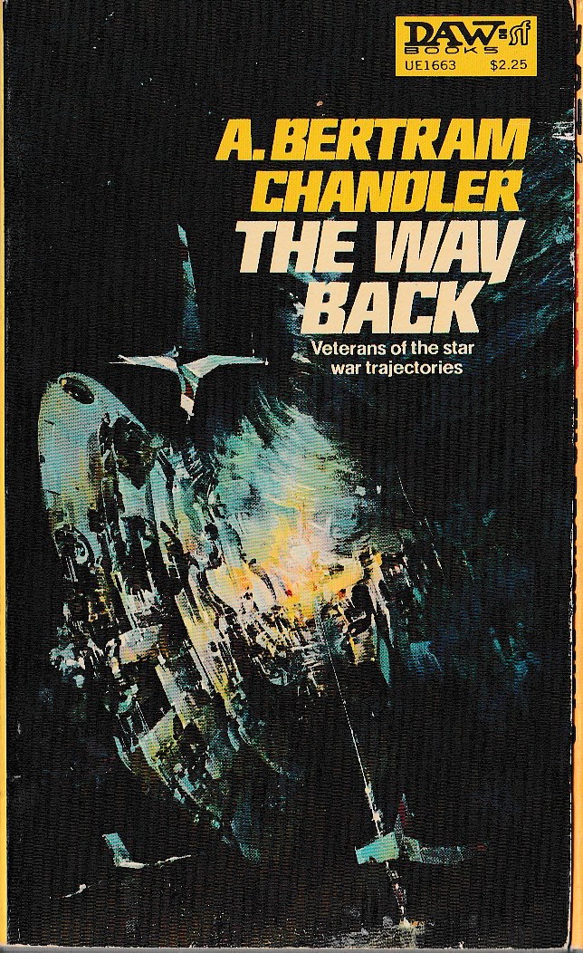 A.Bertram Chandler  THE WAY BACK front book cover image