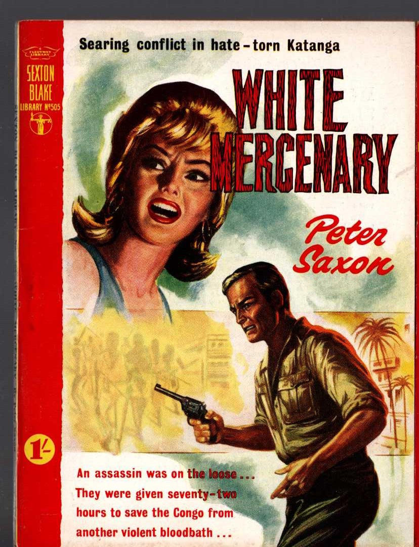 Peter Saxon  WHITE MERCENARY (Sexton Blake) front book cover image