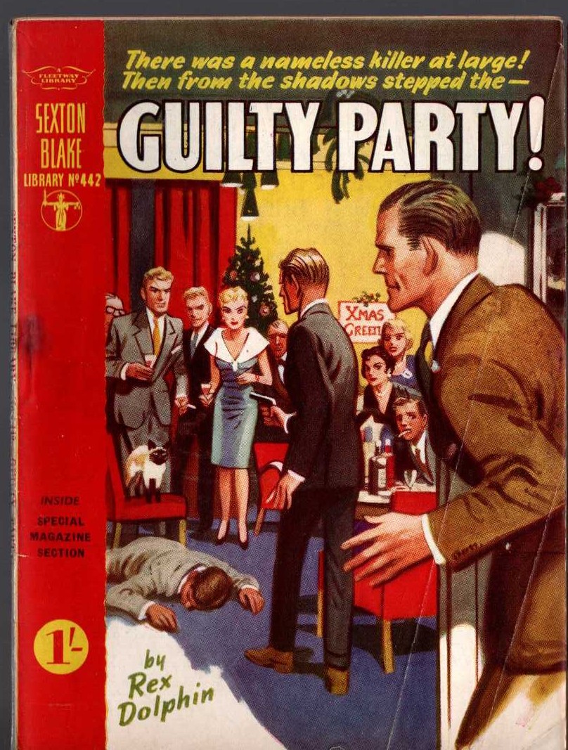 Rex Dolphin  GUILTY PARTY (Sexton Blake) front book cover image