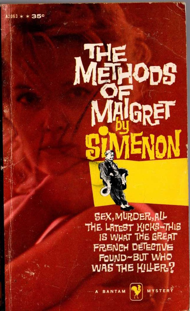 Georges Simenon  THE METHODS OF MAIGRET front book cover image