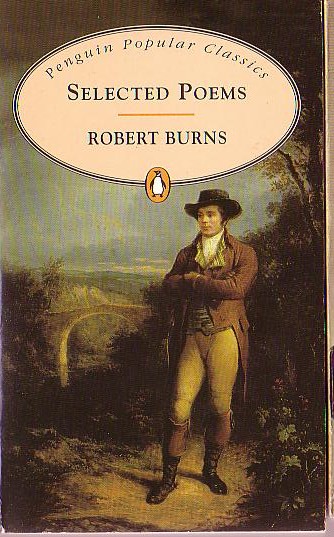 Robert Burns SELECTED POEMS  Penguin 1996 front cover image