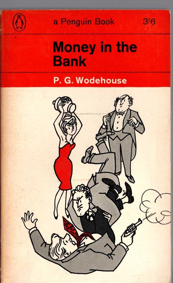 P.G. Wodehouse  MONEY IN THE BANK front book cover image