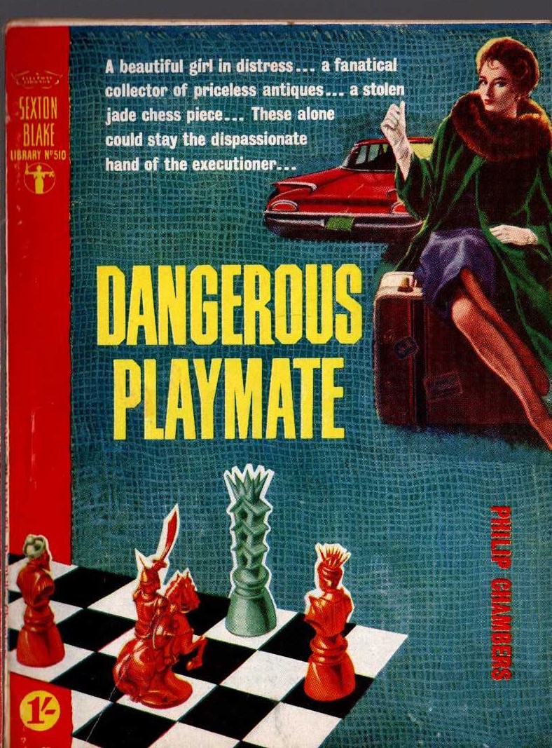 Philip Chambers  DANGEROUS PLAYMATE (Sexton Blake) front book cover image