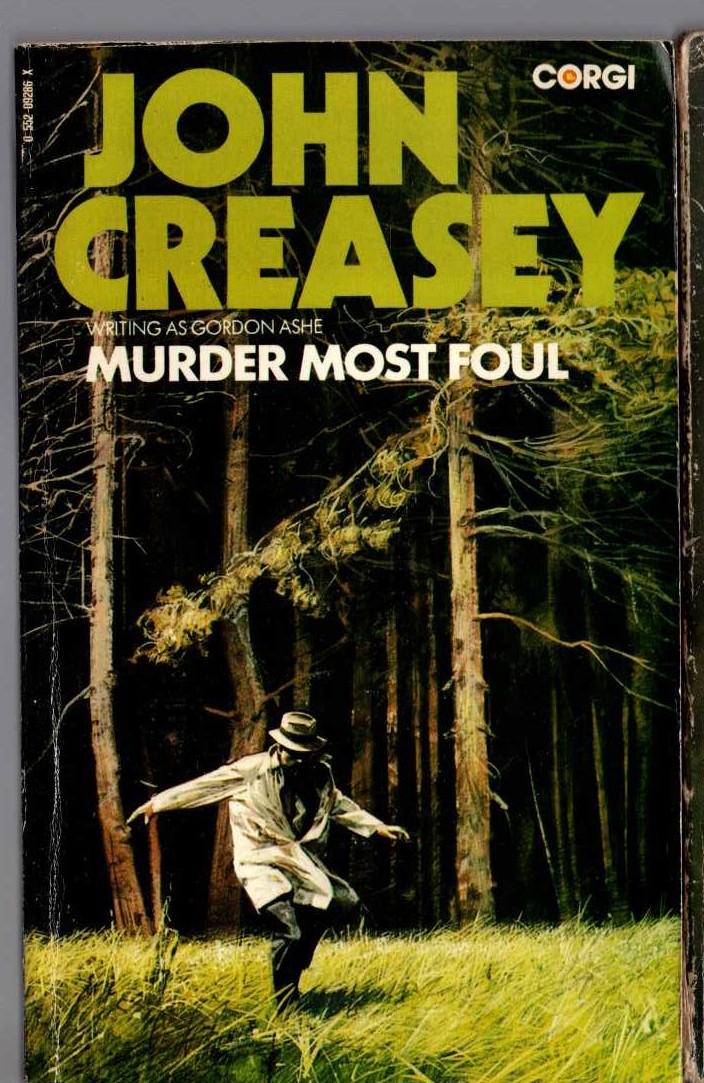 Gordon Ashe  MURER MOST FOUL front book cover image